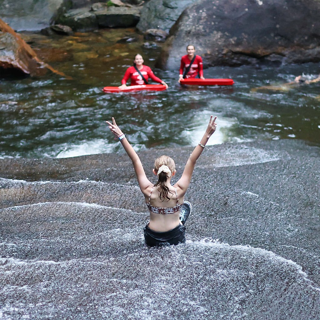 sliding rock celebration