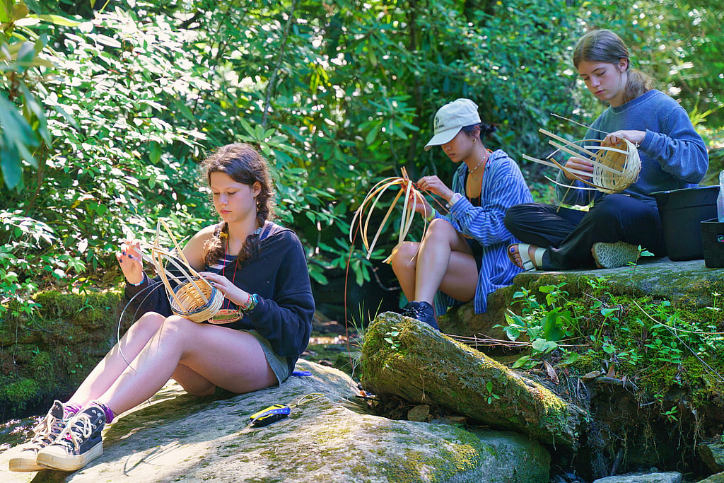 summer camp basket weavers