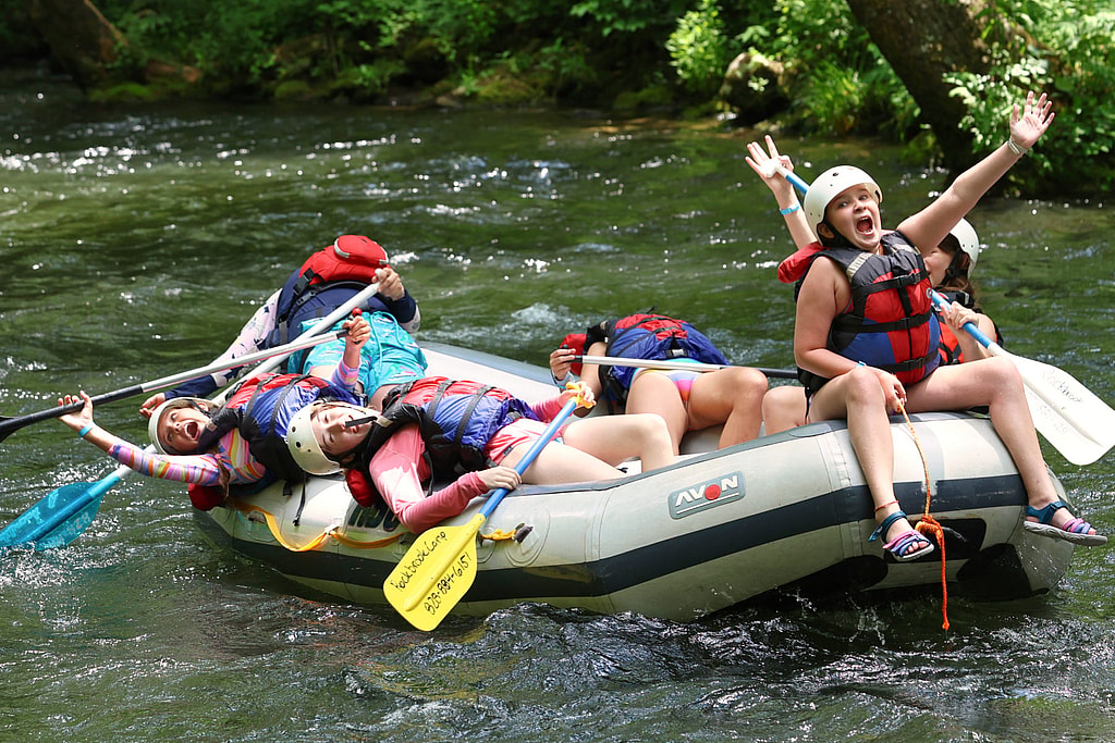 whitewater silly camp girls