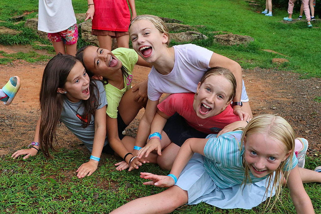 silly summer camp girl fun