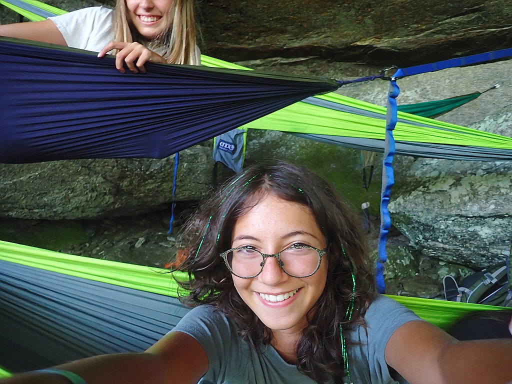 summer camp hammock nest