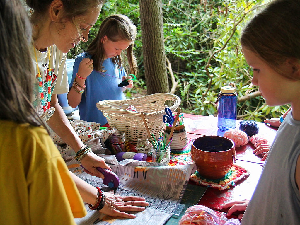 summer camp sewing class