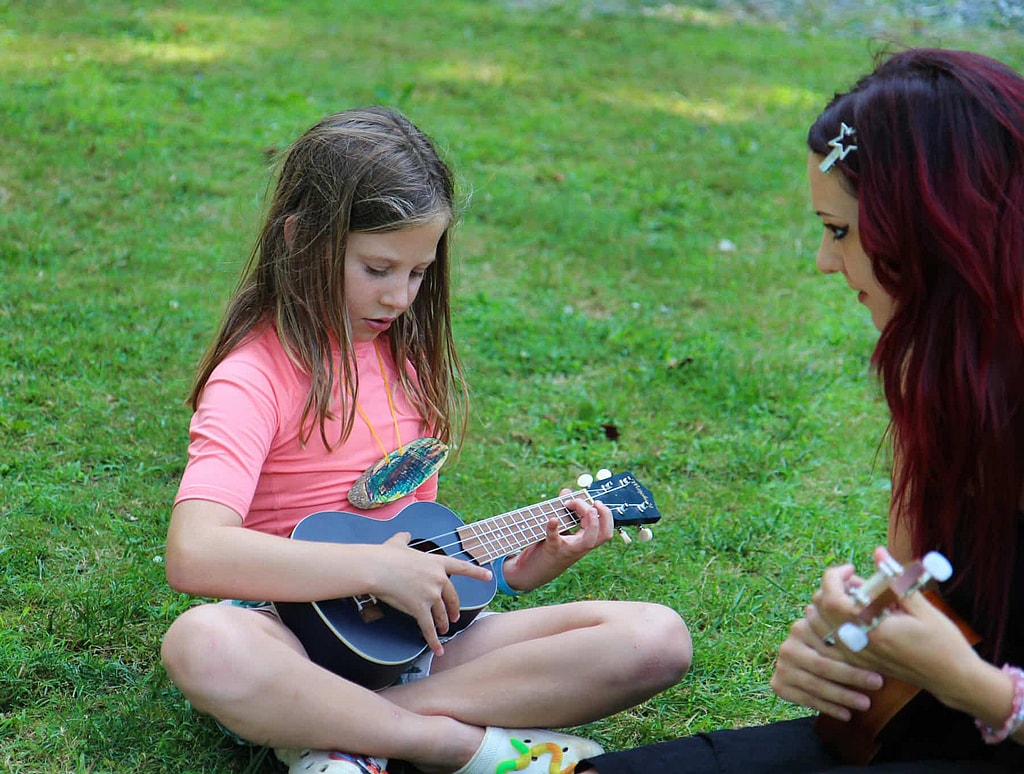 camp ukelele learning