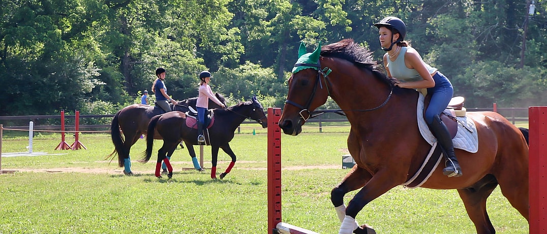 girls only riding camp