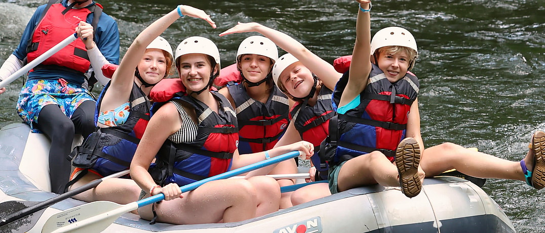 whitewater rafting big heart