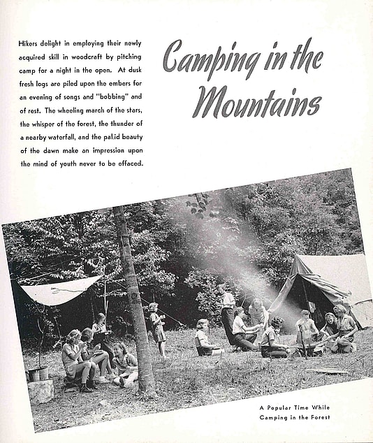 Camping at Rockbrook