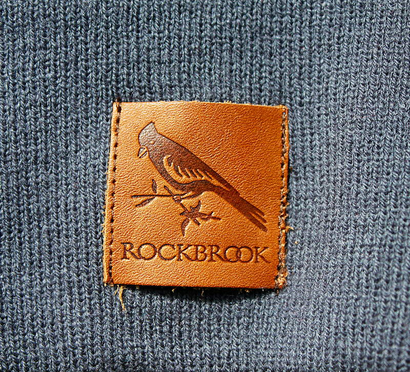 leather logo patch
