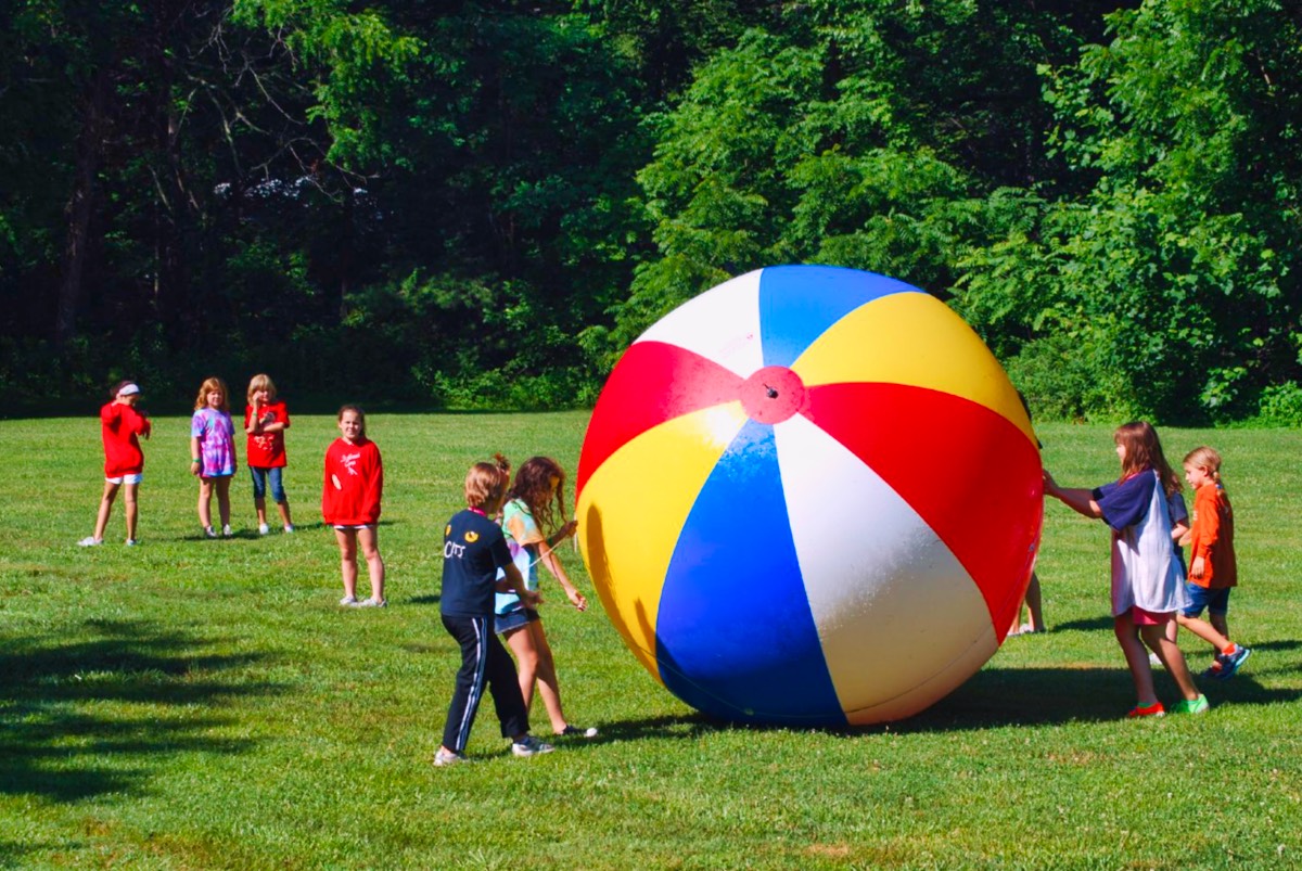 Kids Summer Camp Sports Games Rockbrook Camp For Girls