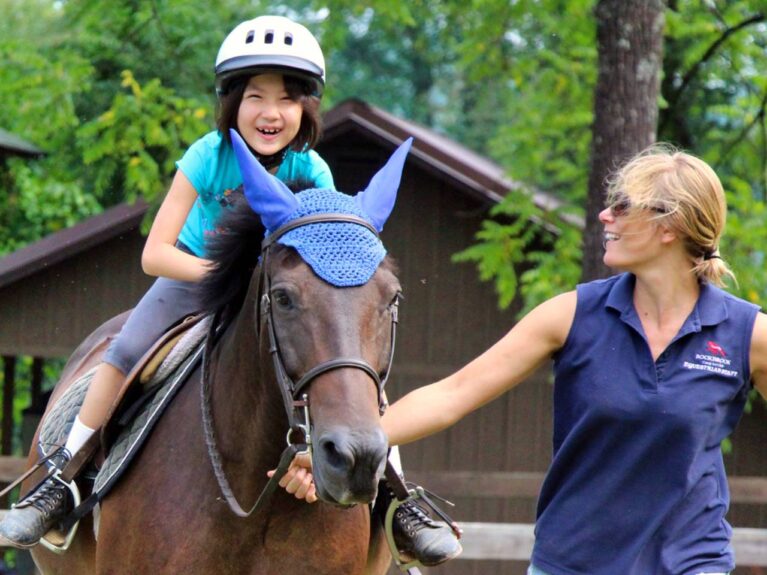 Horseback Riding Activity | Girls Summer Horse Camps | Rockbrook Camp