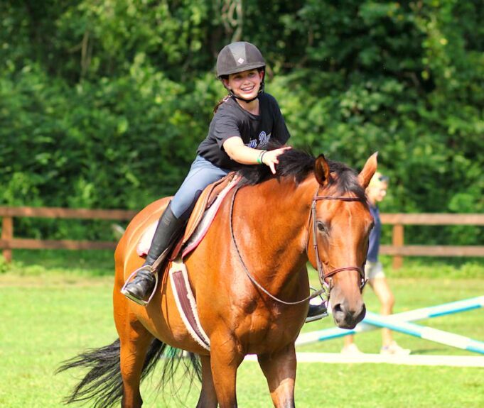 Horseback Riding Activity | Girls Summer Horse Camps | Rockbrook Camp