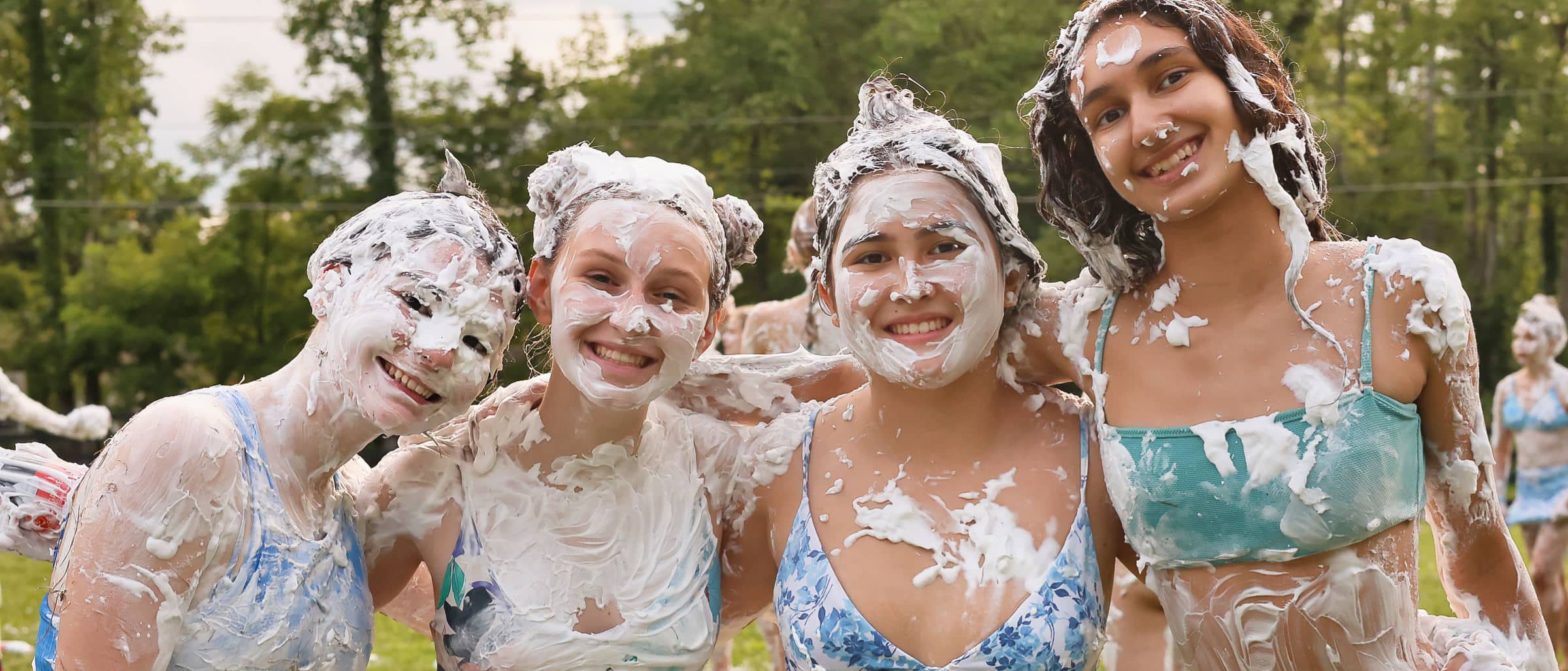 shaving cream teen girls