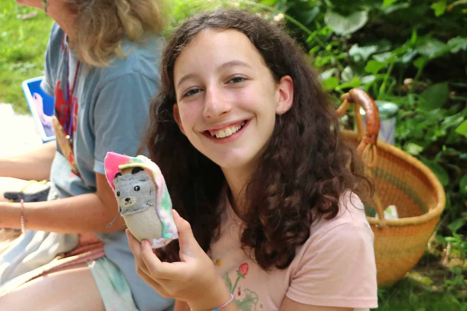 summer camp puppet craft