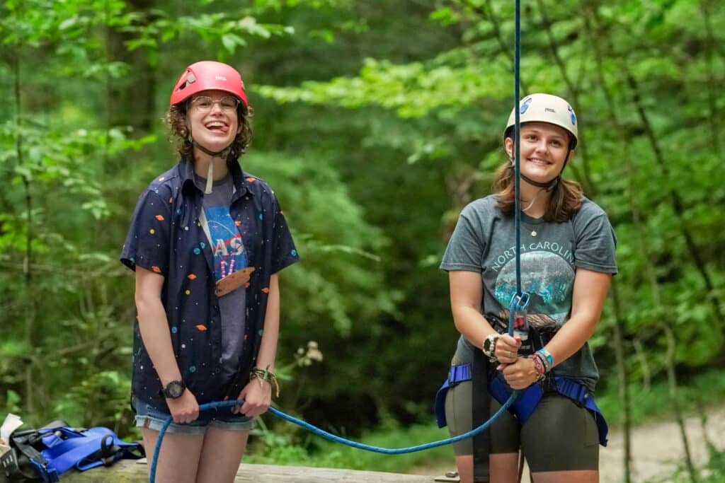 summer camp adventure job